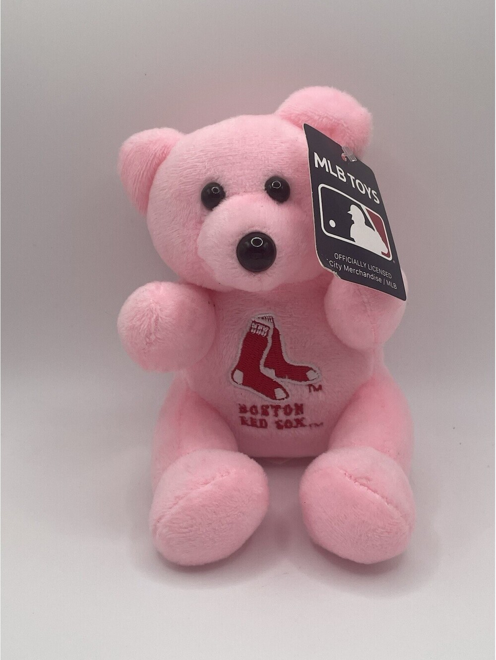 New MLB Official Boston Red Sox Bear Plush Stuffed Toy